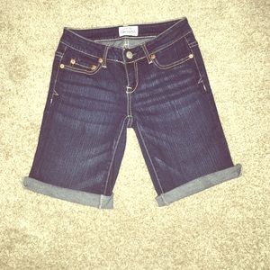 Aeropostale Jean Bermuda Shorts