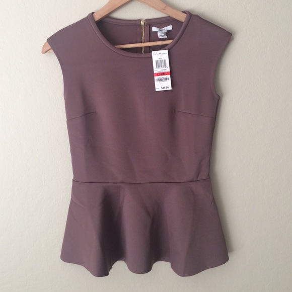Bar III Tops - NWT Bar III Peplum Top XS