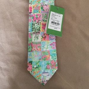 Lilly Pulitzer State of Mind Tie and Mariposa tie