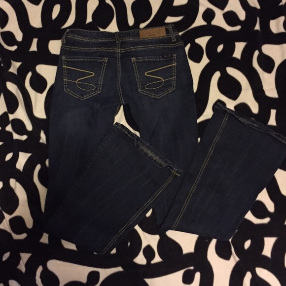 Seven7 For All Mankind - Dark Denim Flare Jeans