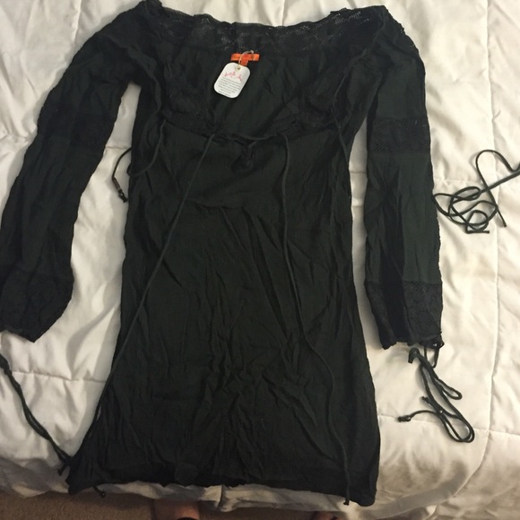 Forest green top