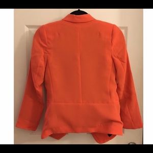 H & M orange blazer (re-poshing)