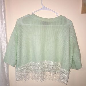 Topshop Vintage slightly cropped sweater