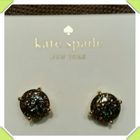 kate spade Jewelry - kate spade multi glitter earrings