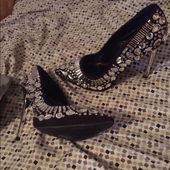 Rhinestone heels - Picture 1 of 1