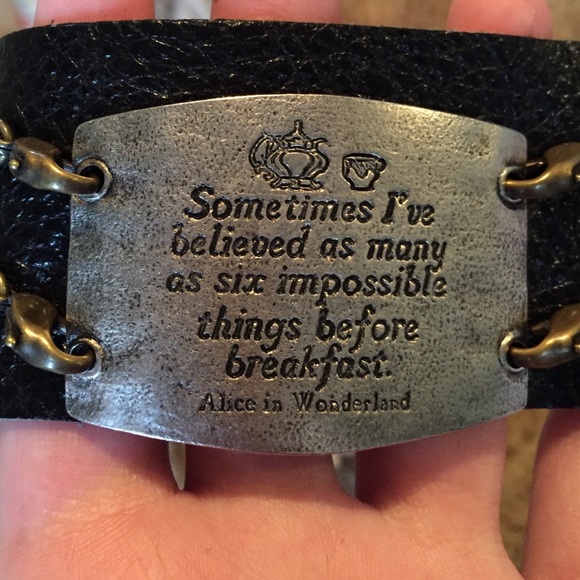 Alice in wonderland bracelet never worn