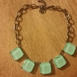 Teal necklace