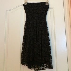 Hollister navy floral dress