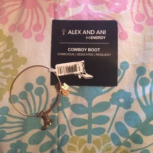 Cowboy boot Alex & Ani bracelet
