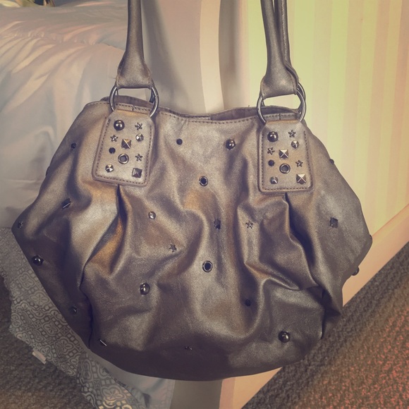 Stars and studs purse