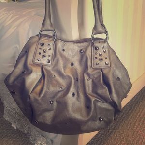 Stars and studs purse