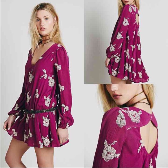 Sold in Bundle!! FP Embroidered Dress - Picture 1 of 2