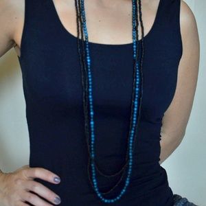 Triple Beaded Necklace