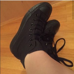 Black High Top Converse