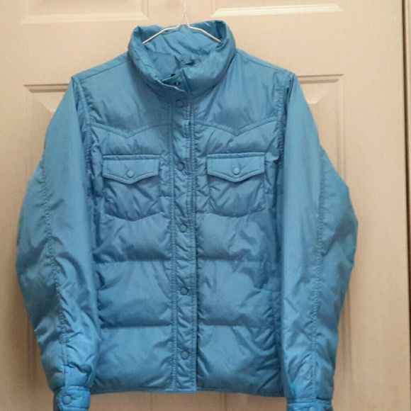 Girl's Lands' End Puffer Jacket