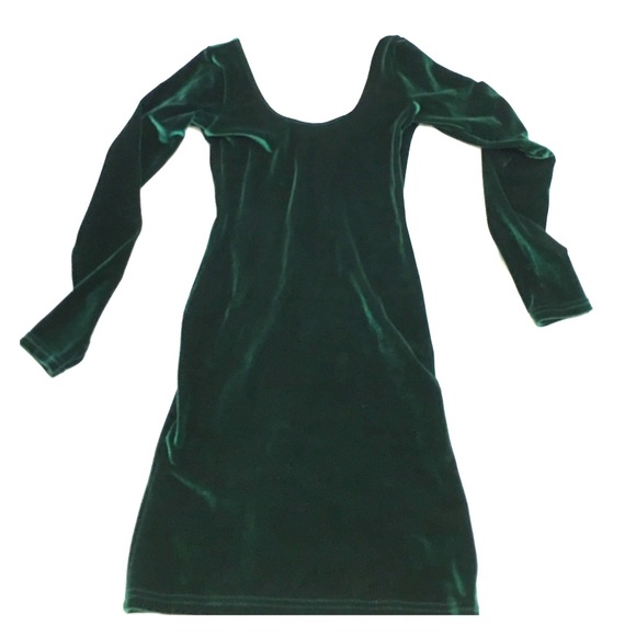 American Apparel Velour Bodycon Dress