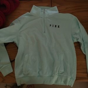 LIGHT BLUE HALF-Zip