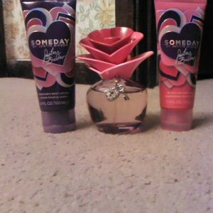 Justin Bieber Some day lotion and perfume