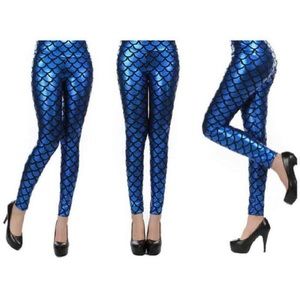 Lotus Leggings - Mermaid Leggings