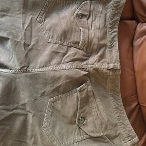 Taupe corduroy pants