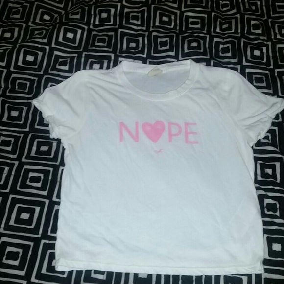 Hollister crop top!