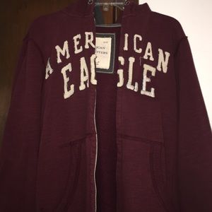 Boys American eagle zip up