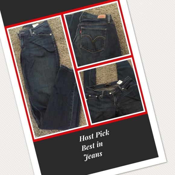 FINAL MARKDOWN HP Best in Jeans Levi Dark Skinny - Picture 1 of 3