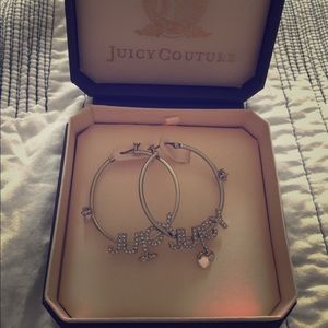 *SOLD* Juicy Couture Logo Earrings