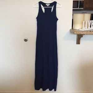 Navy Blue Maxi Dress