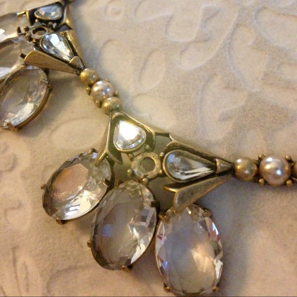 J. Crew crystals and pearls necklace - Picture 4 of 4