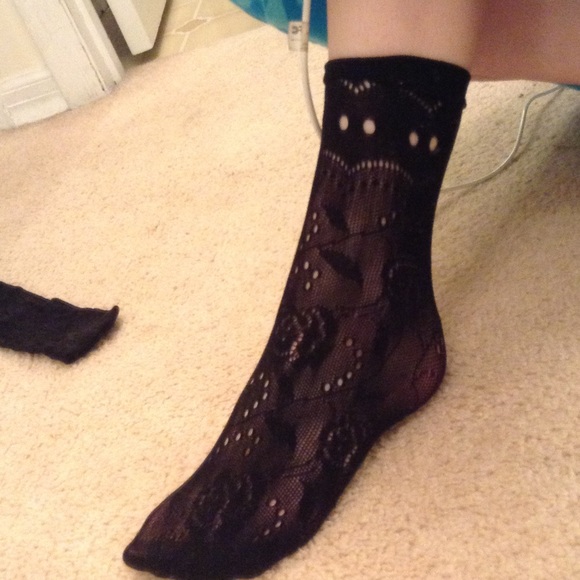 Black Lace socks