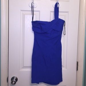 Cobalt blue dress
