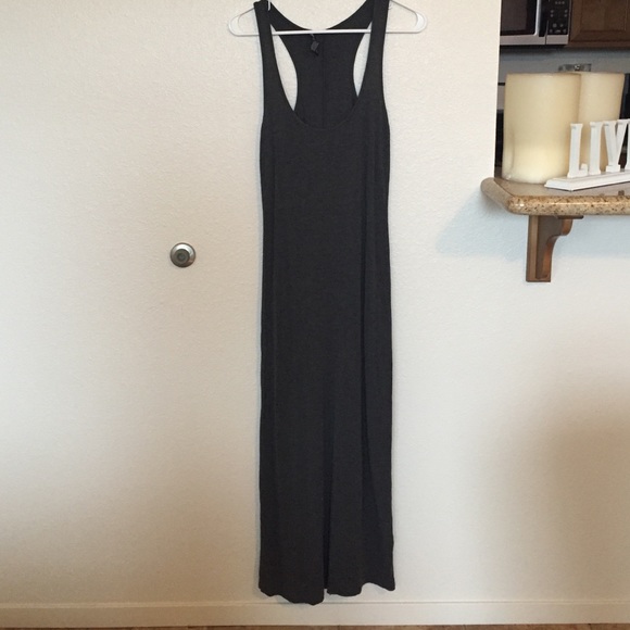 Gray Maxi Dress