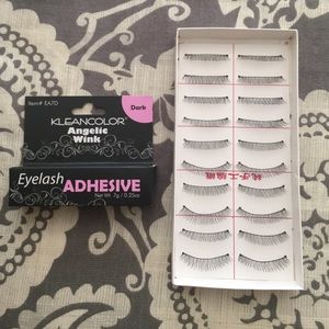 Lashes & glue
