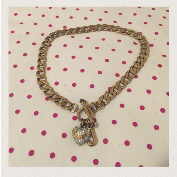 Juicy couture Gold necklace