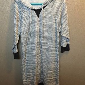 NWOT hooded sweater dress