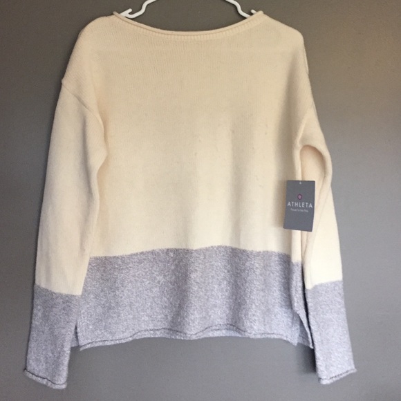 Athleta Sweaters - ❤️NWT Athleta 100% Wool Brindle Sweater ❤️❤️