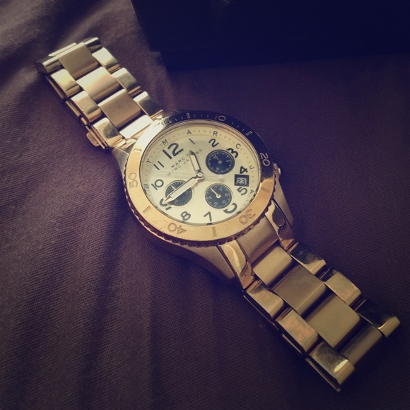 Gold Marc Jacobs Watch