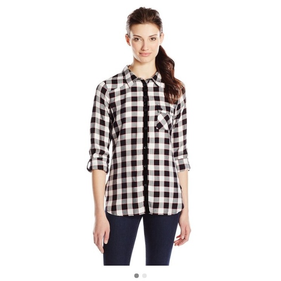 C&C California One Pocket Checkerboard Shirt - NWT