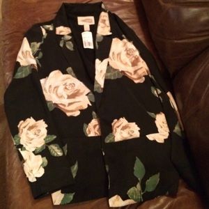 NWT! Floral Blazer