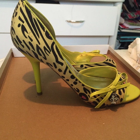 Sarah-Jayne peep toe high heels - Picture 2 of 4