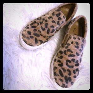 Leopard print sneakers
