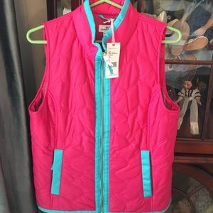 Pink Vineyard Vines Vest