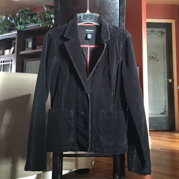 GAP black corduroy blazer