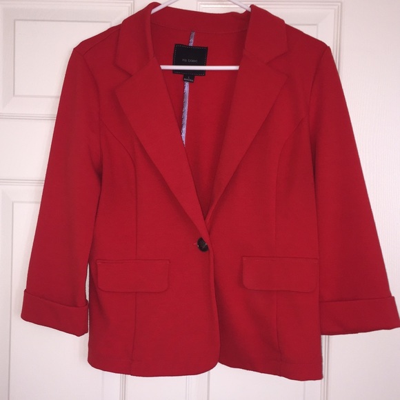 Iris Basic Red Blazer size Large
