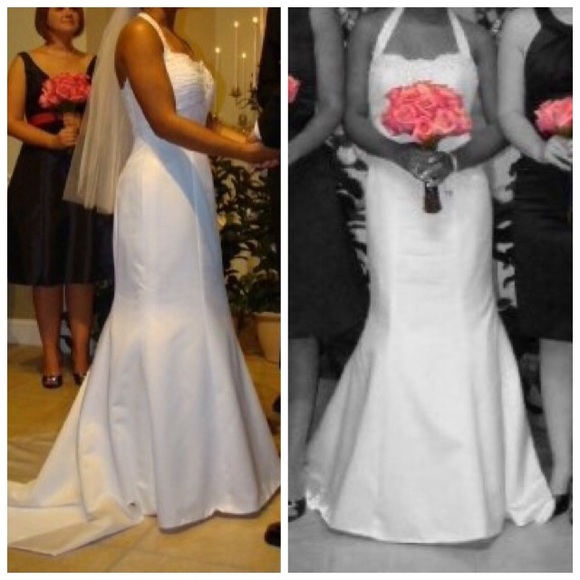 David's Bridal wedding dress