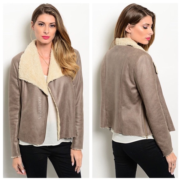 Katana Couture Jackets & Blazers - Sale! NWT Cruelty Free (Vegan) Shearling Jacket • S M L