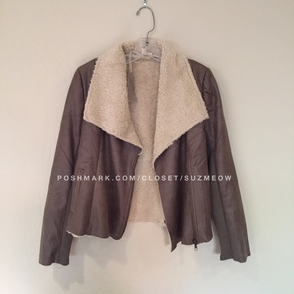 Sale! NWT Cruelty Free (Vegan) Shearling Jacket • S M L - Picture 2 of 3