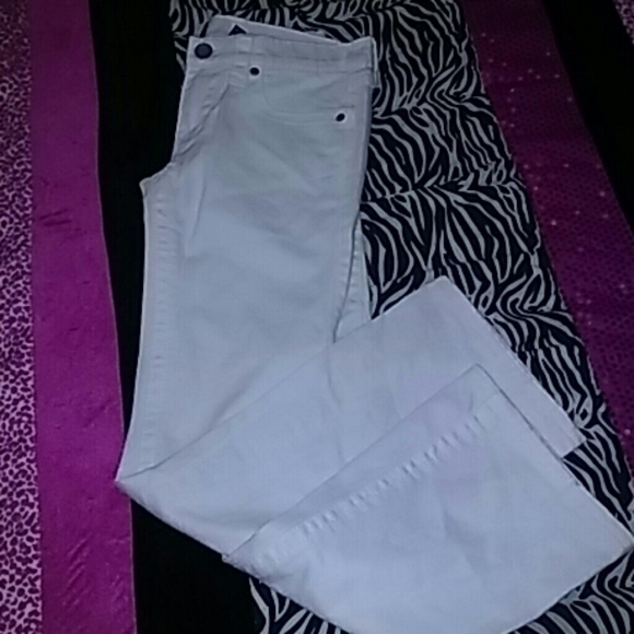 Vs low 5 flap (Victorias Secret) White bootcut