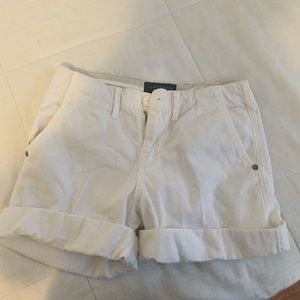 White shorts